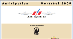 Desktop Screenshot of anticipationsf.ca